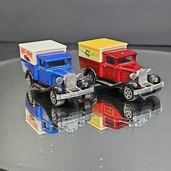 Majorette Vintage Diecast Trucks Set Of 2 Ford Model A 1/60 #201 - Picture 5 of 8